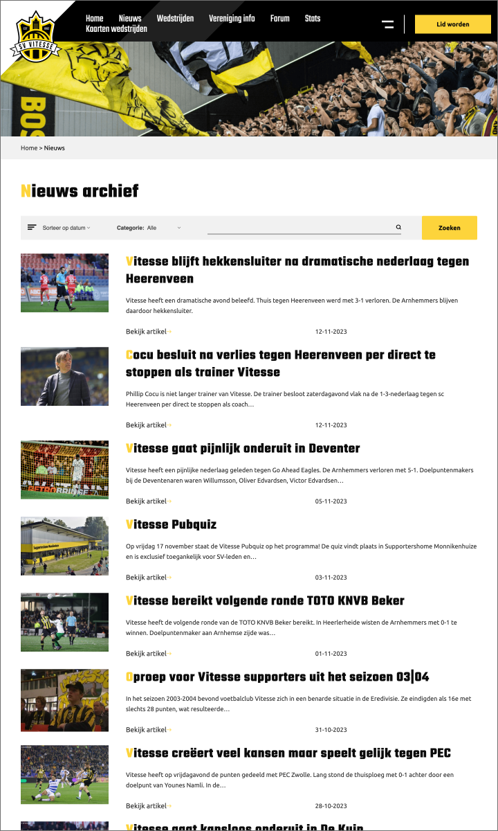 vitesse website