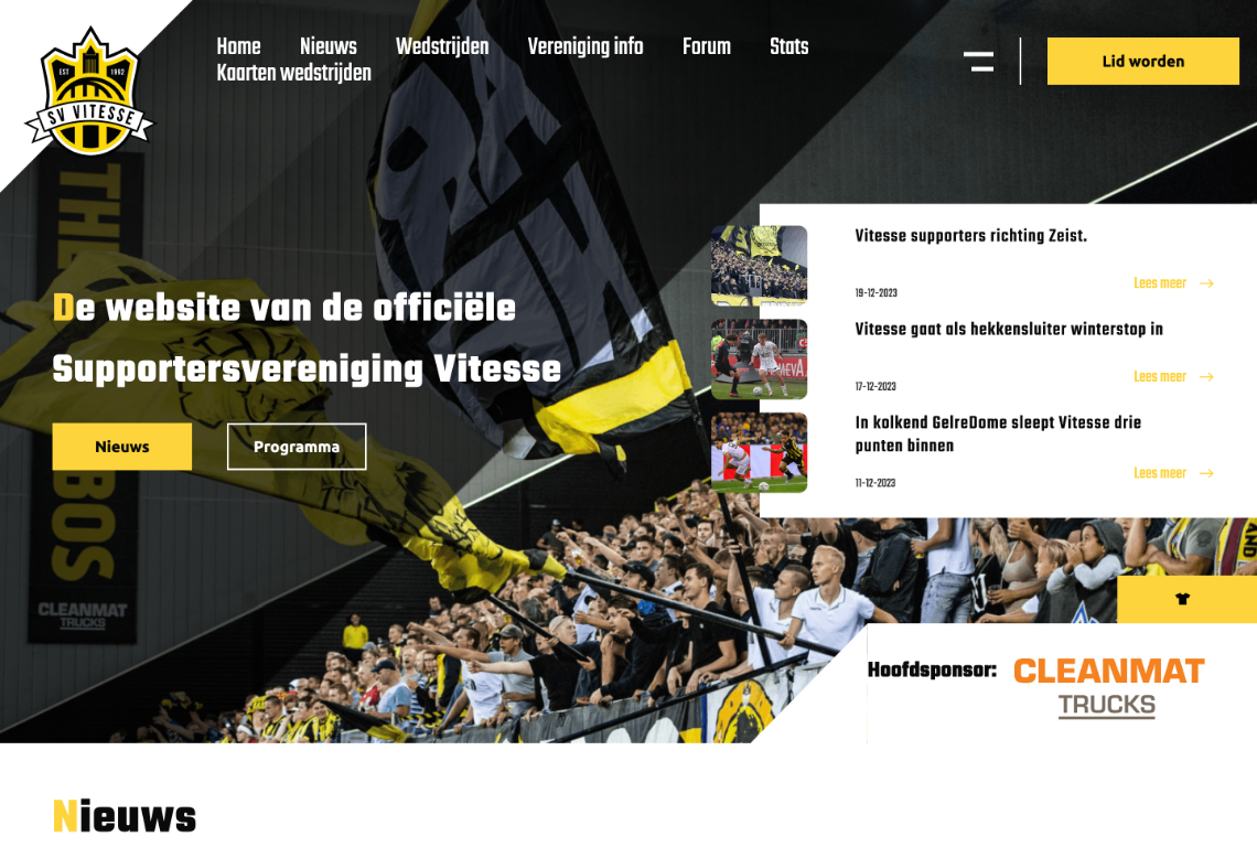 Vitesse website